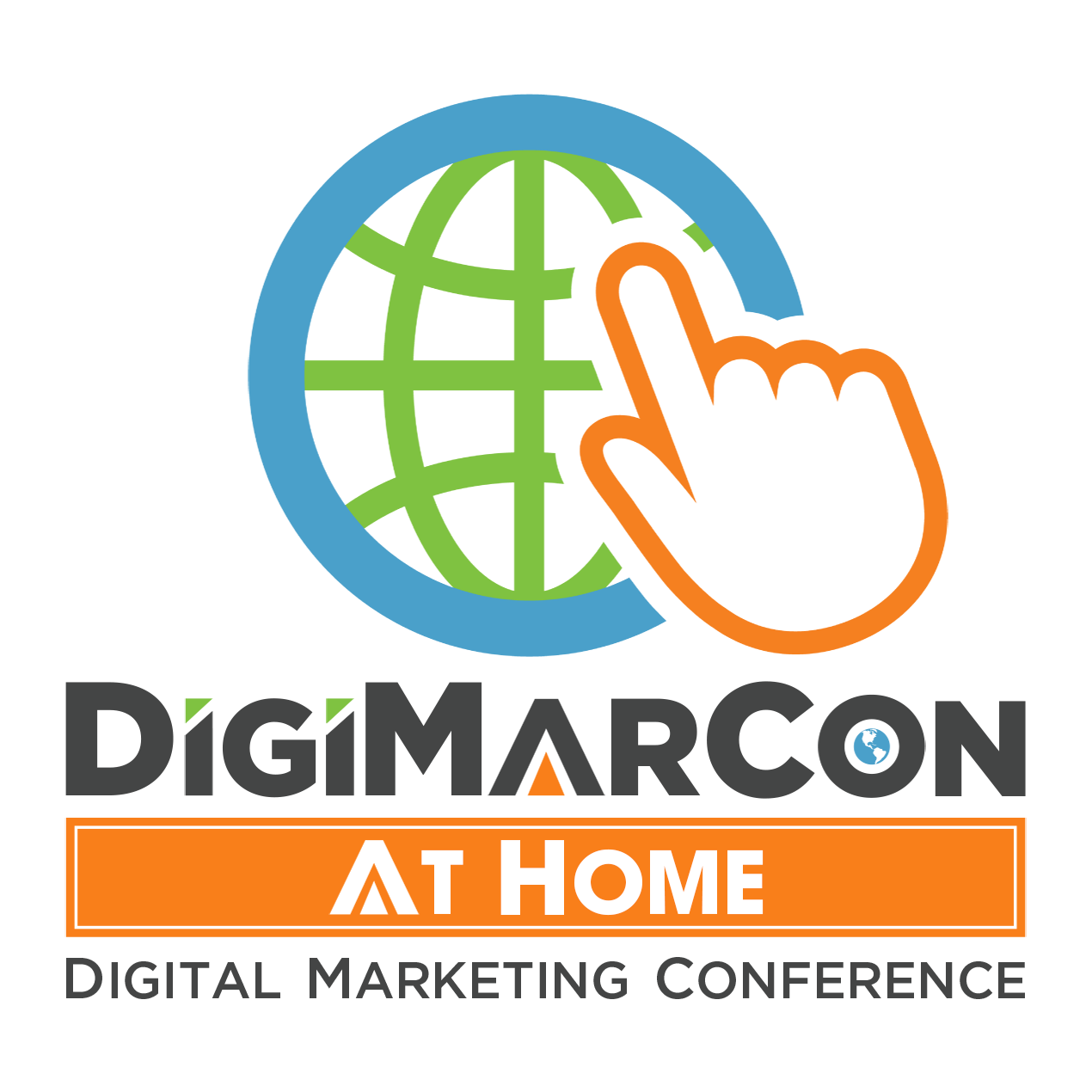 DigiMarCon At Home 2023 - Digital Marketing, Media and Advertising Conference Logo
